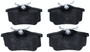 Juego de pastillas de freno TRW GDB1330 87mm 52,9mm