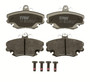 Juego de pastillas de freno TRW GDB1332 99,9mm 64,8mm