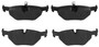 Juego de pastillas de freno TRW GDB1344 44,9mm 123,1mm