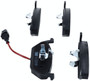 Kit de pastillas con accesorios y cable sensor