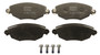 Juego de pastillas de freno TRW GDB1434 149mm 60,5mm