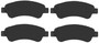 Juego de pastillas de freno TRW GDB1463 137mm 50,8mm