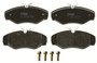 Juego de pastillas de freno TRW GDB1478 145mm 62,5mm