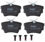 Juego de pastillas de freno TRW GDB1479 94,5mm 57mm