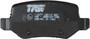 Juego de pastillas de freno TRW GDB1481 95,6mm 41,5mm