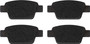 Juego de pastillas de freno TRW GDB1485DTE 95mm 42,8mm
