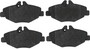 Juego de pastillas de freno TRW GDB1542 135mm 66,6mm