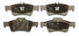 Juego de pastillas de freno TRW GDB1546 141,5mm 140,5mm