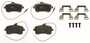 Juego de pastillas de freno TRW GDB1594 131,4mm 66,8mm