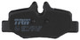 Juego de pastillas de freno TRW GDB1601 101,9mm 50,5mm