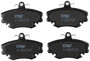 Juego de pastillas de freno TRW GDB1634 99,9mm 64,8mm