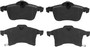 Juego de pastillas de freno TRW GDB1668 156,4mm 155,4mm