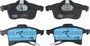Juego de pastillas de freno TRW GDB1668 156,4mm 155,4mm