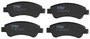 Juego de pastillas de freno TRW GDB1677 137mm 51,5mm