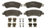 Juego de pastillas de freno TRW GDB1682 137mm 48,8mm