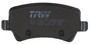Juego de pastillas de freno TRW GDB1685 106,2mm 48,6mm