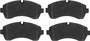 Juego de pastillas de freno TRW GDB1696 169,1mm 73,5mm