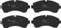 Juego de pastillas de freno TRW GDB1696 169,1mm 73,5mm