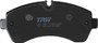 Juego de pastillas de freno TRW GDB1696 169,1mm 73,5mm