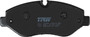 Juego de pastillas de freno TRW GDB1698 163,1mm 67,1mm