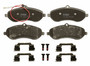 Juego de pastillas de freno TRW GDB1718 162mm 64,4mm