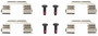 Juego de pastillas de freno TRW GDB1718 162mm 64,4mm