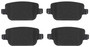 Juego de pastillas de freno TRW GDB1732 95,2mm 43,2mm
