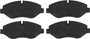 Juego de pastillas de freno TRW GDB1747 163,1mm 67,1mm