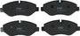 Juego de pastillas de freno TRW GDB1747 163,1mm 67,1mm