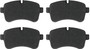 Juego de pastillas de freno TRW GDB1748 141,2mm 72,7mm