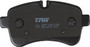 Juego de pastillas de freno TRW GDB1748 141,2mm 72,7mm