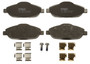 Juego de pastillas de freno TRW GDB1761 151mm 61,5mm