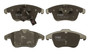Juego de pastillas de freno TRW GDB1762 155,2mm 72mm