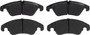 Juego de pastillas de freno TRW GDB1768 188mm 73mm