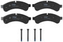 Juego de pastillas de freno TRW GDB1780 184,2mm 64,8mm