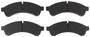 Juego de pastillas de freno TRW GDB1780 184,2mm 64,8mm