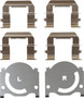 Juego de pastillas de freno TRW GDB1783 142mm 66,7mm