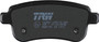 Juego de pastillas de freno TRW GDB1791 106,1mm 45,8mm