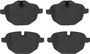 Juego de pastillas de freno TRW GDB1840 106mm 56mm