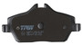 Juego de pastillas de freno TRW GDB1870 131,4mm 53,2mm