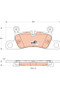 Juego de pastillas de freno TRW GDB1875 187,4mm 76mm