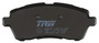 Juego de pastillas de freno TRW GDB1893 125,8mm 51,7mm