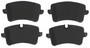 Juego de pastillas de freno TRW GDB1902 116,4mm 58,8mm
