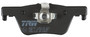 Juego de pastillas de freno TRW GDB1919 123mm 46,9mm