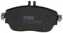 Juego de pastillas de freno TRW GDB1932 144mm 71,7mm