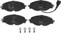 Juego de pastillas de freno TRW GDB1956 160,2mm 64,5mm