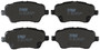 Juego de pastillas de freno TRW GDB1959 131,6mm 60mm