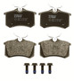 Juego de pastillas de freno TRW GDB1973 87mm 52,9mm