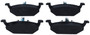 Juego de pastillas de freno TRW GDB1984 146mm 54,7mm