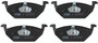 Juego de pastillas de freno TRW GDB1984 146mm 54,7mm